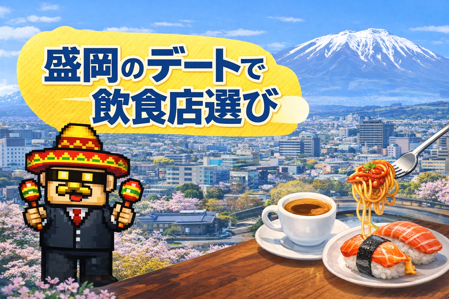 デートで使える盛岡近郊の飲食店の選び方