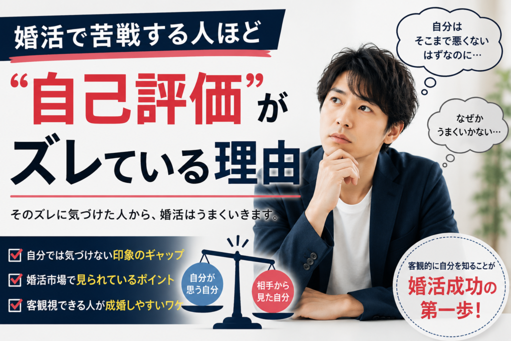 自己評価がズレている理由